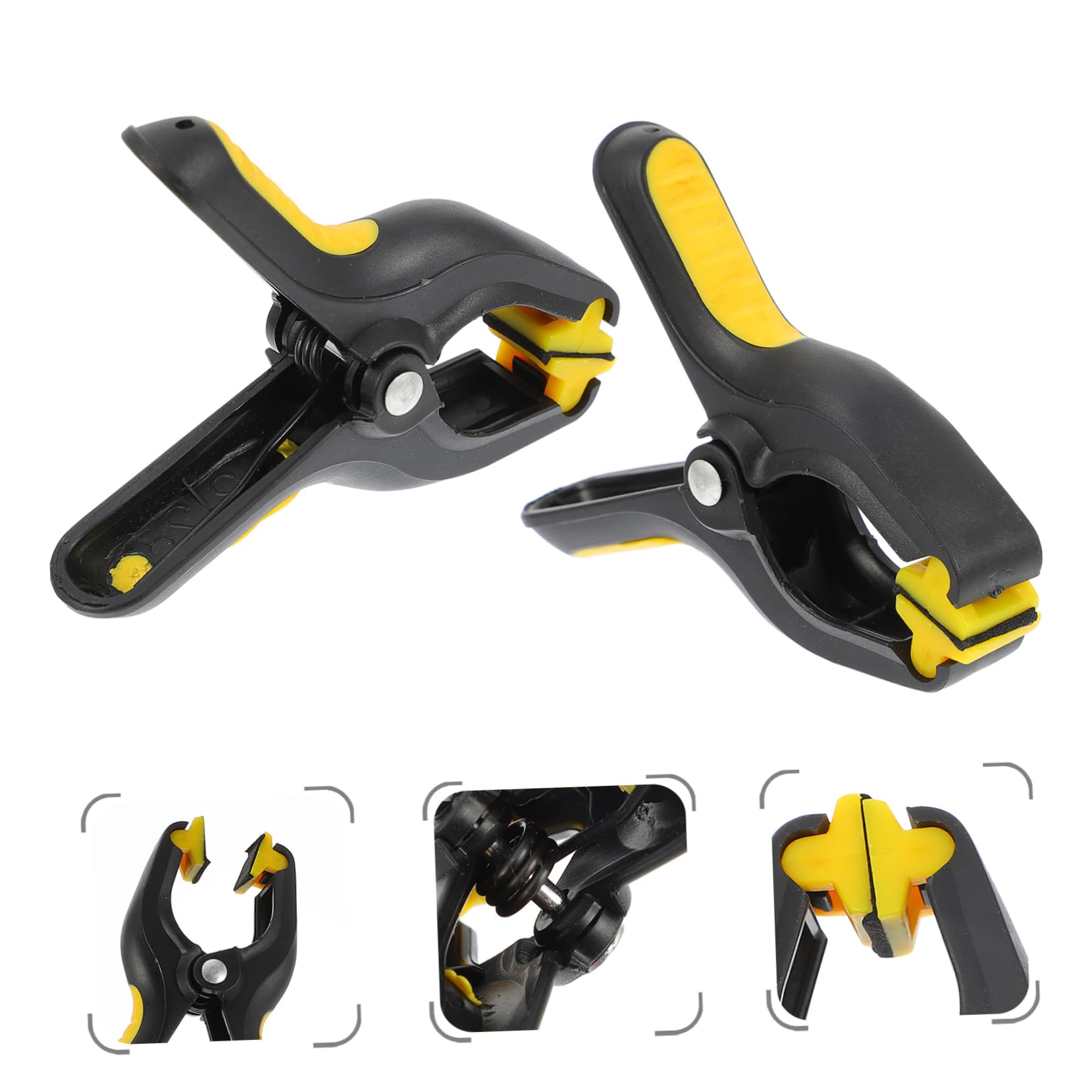 ERINGOGO 4Pcs LCD Screen Opening Clips Suction Cup Repair Tools for Phone Tablet Screen Replacement Non Slip Handle Fixture Durable Wear Resistant Design