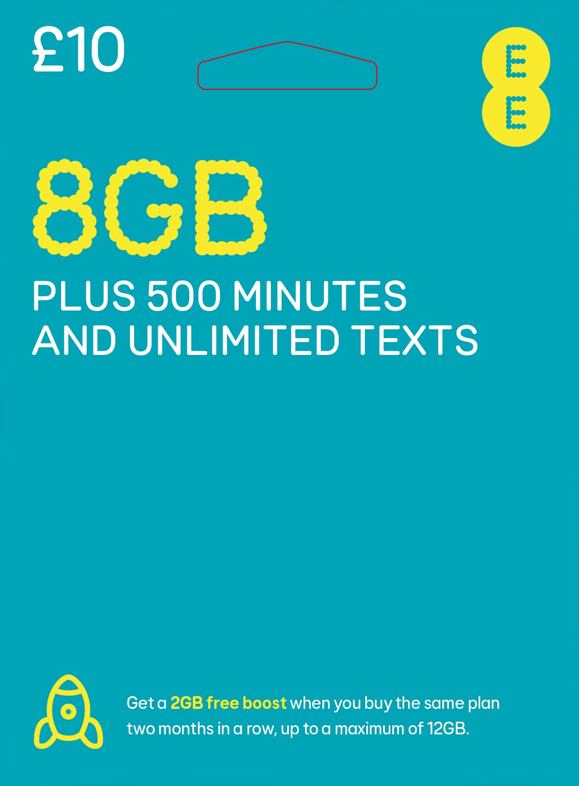 EE Pay As You Go 3-in-1 SIM card