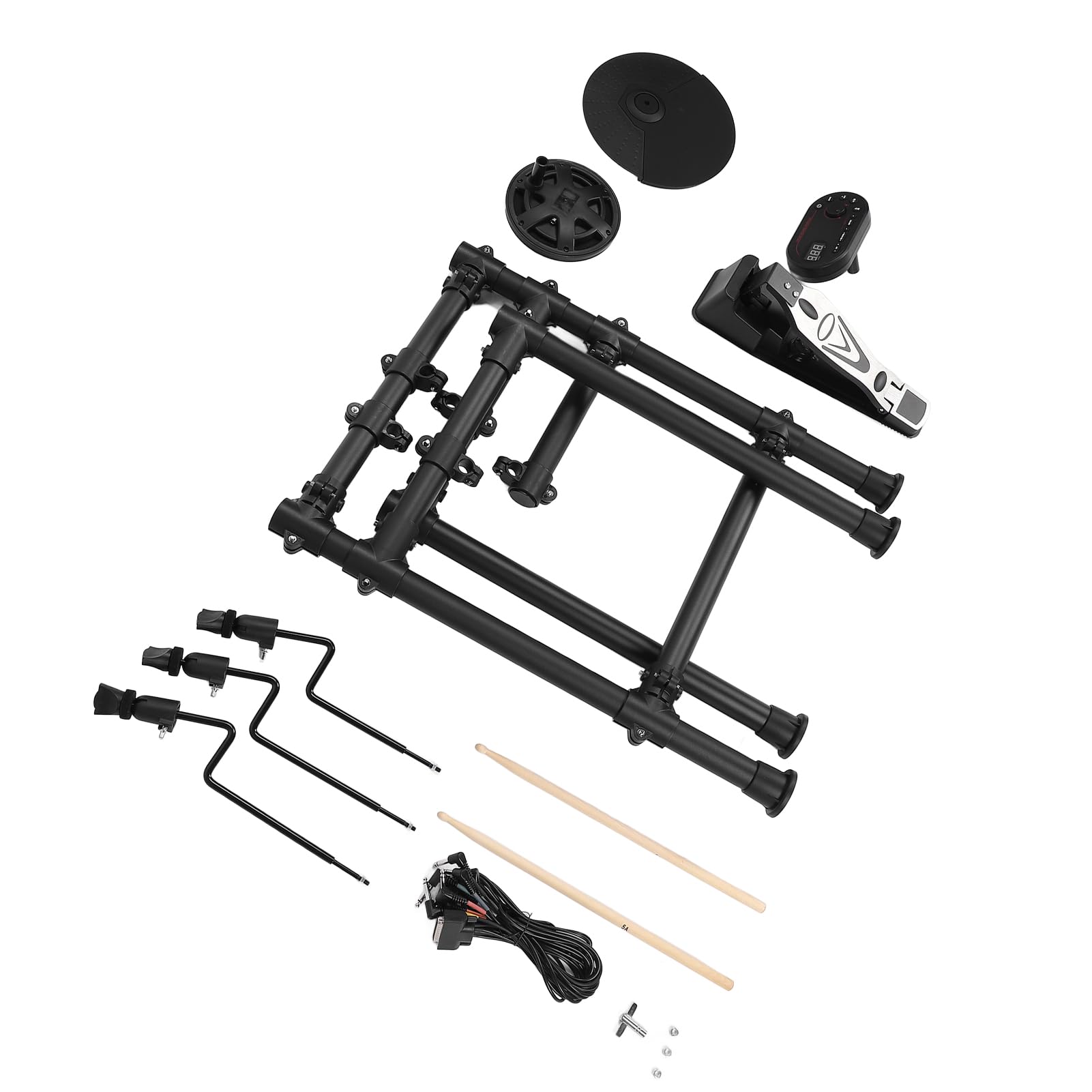 Set di Batterie Elettroniche, Kit Batteria USB USB Assemblaggio Facile per Principianti