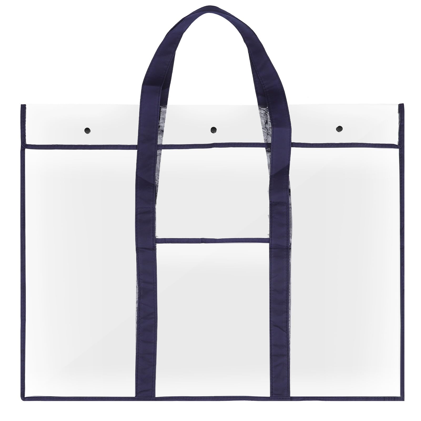 Operitacx Art Portfolio Case, Art Portfolio Bag Poster Storage Bag with Buckle Handle, Waterproof Portfolio Folder for Artwork Posters Scrapbooking