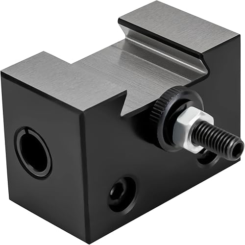 Miniatura 5 de Fetcoi Juego de 6 postes de herramientas de cambio rápido tipo cuña para mini torno de 6 a 9 pulgadas 250-0000 postes de herramientas  5 soportes de