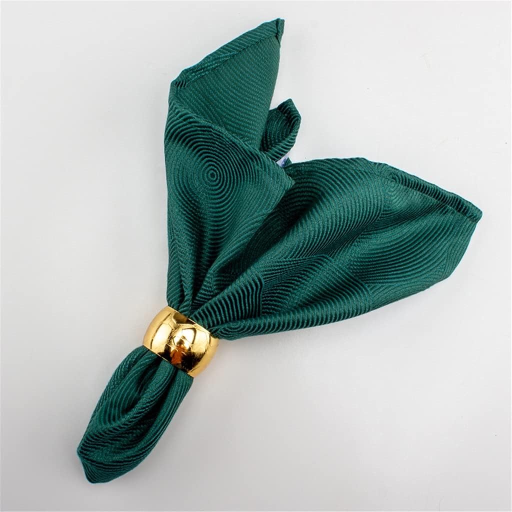 10 Pcs Hotel Mouth Cloth Western Restaurant Napkin Folded Flower Household Table Square Towel Pad(D)