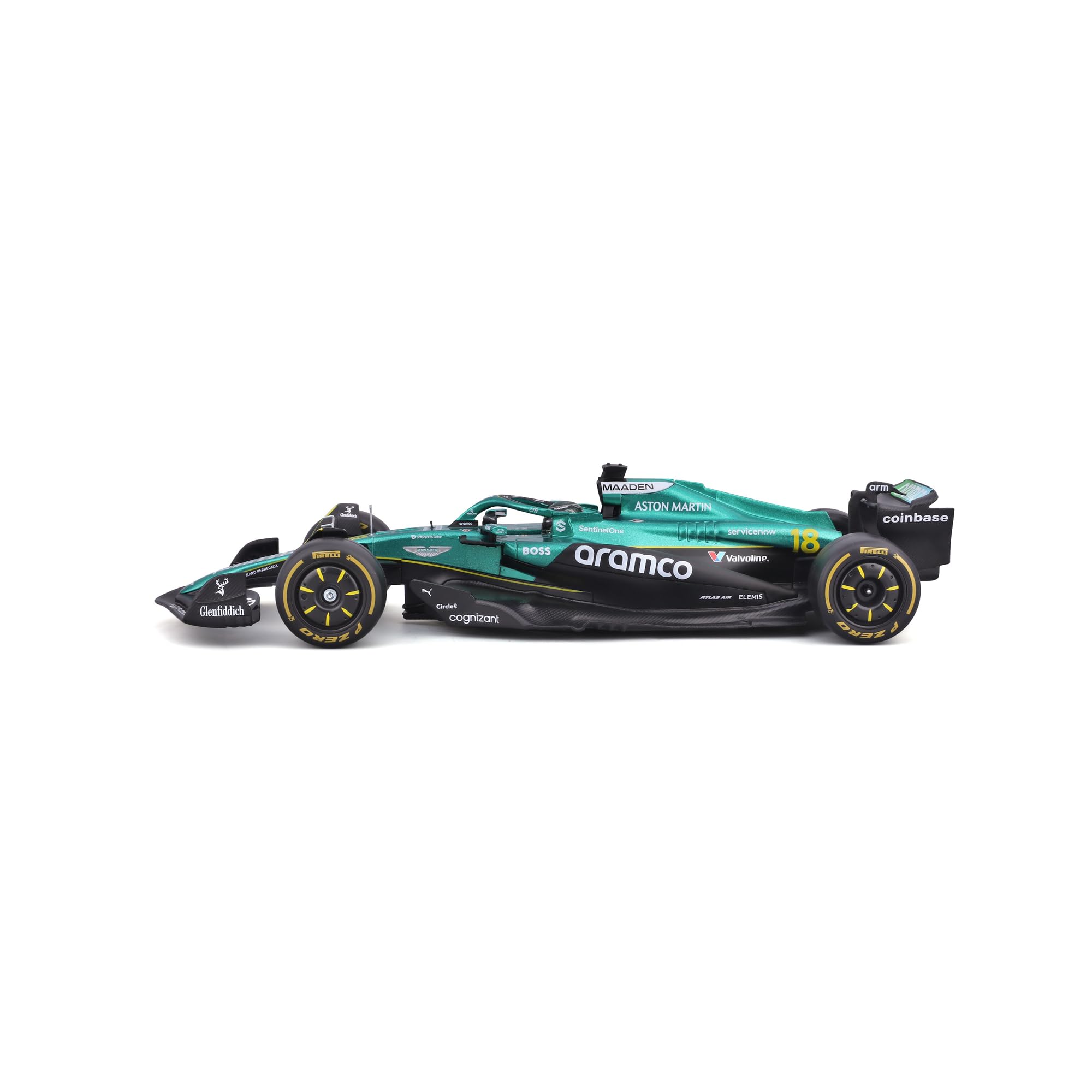 1:24 F1 Aston Martin AMR25 with Helmet Stroll