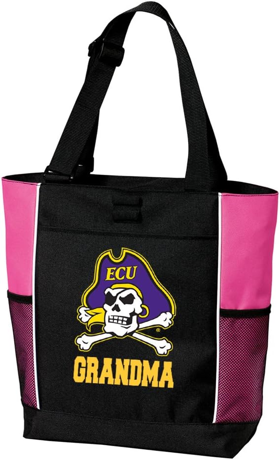 Broad Bay ECU Grandma Tote Bag East Carolina Grandmother Totes