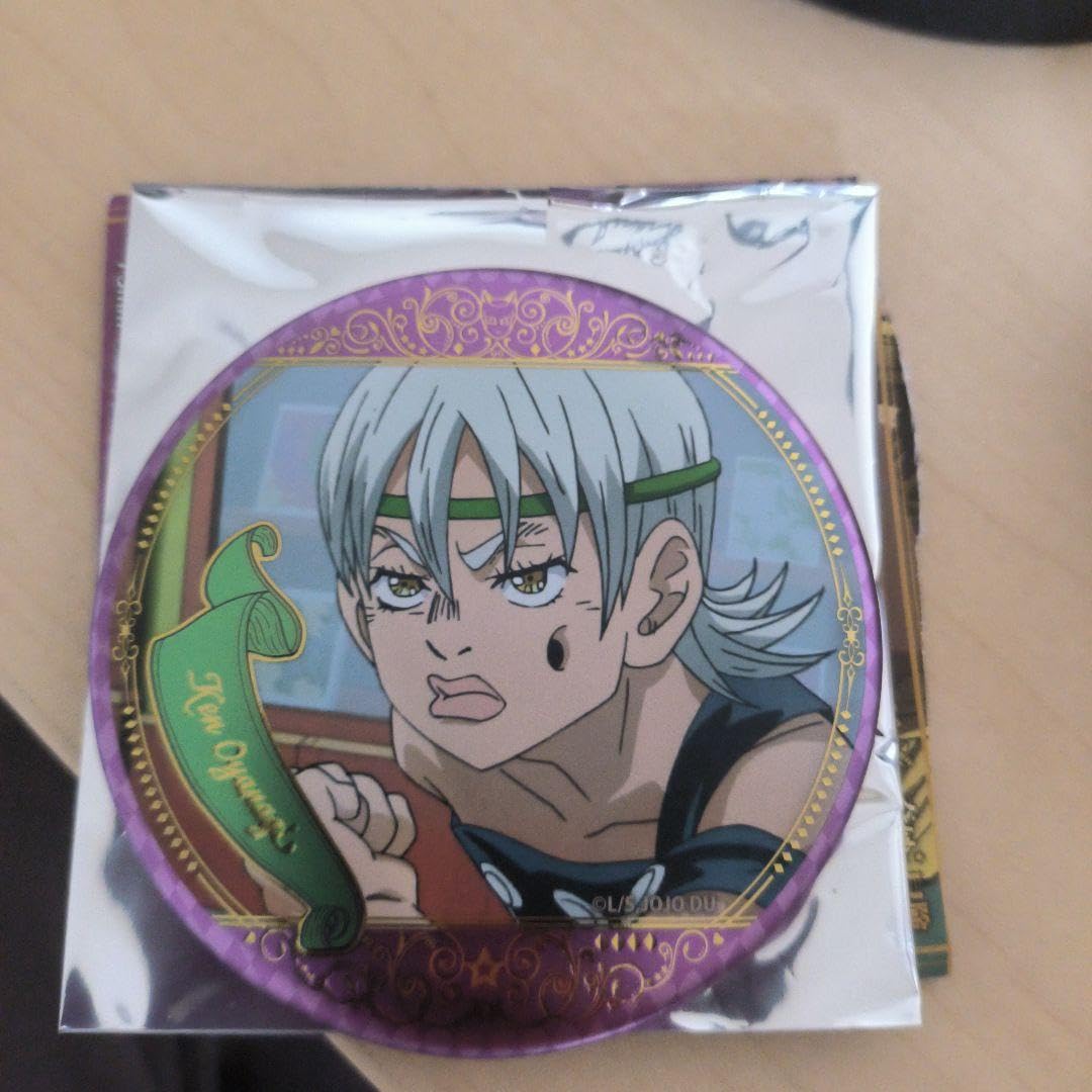 Amazon.co.jp: ジョジョの奇妙な冒険 アニメ10周年記念展 缶バッジ