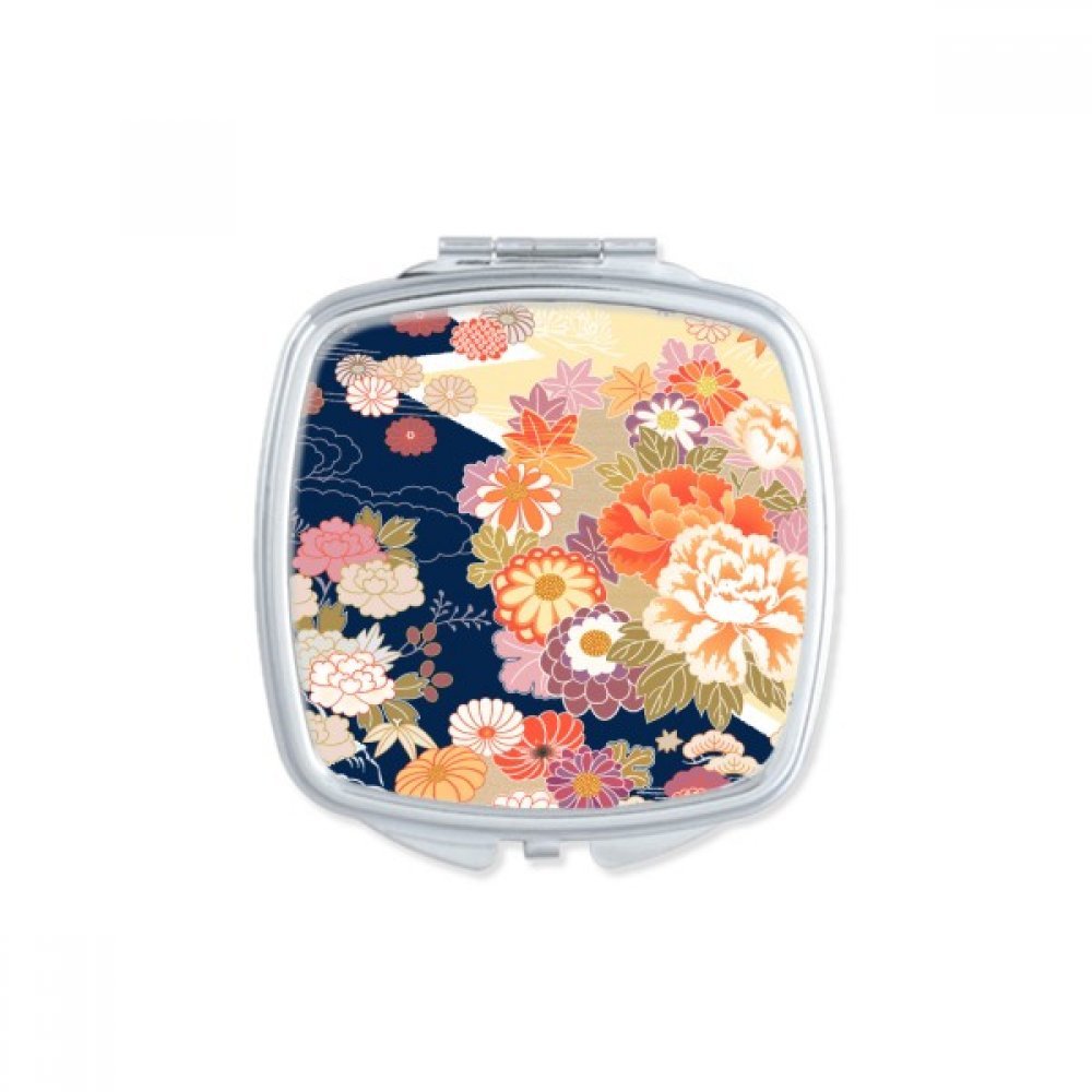 Miroir compact cœur motif Japon, une idée cadeau mignon pour femme