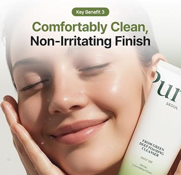 PURITO Deep Foaming Cleanser for Sensitive Skin, 150ml