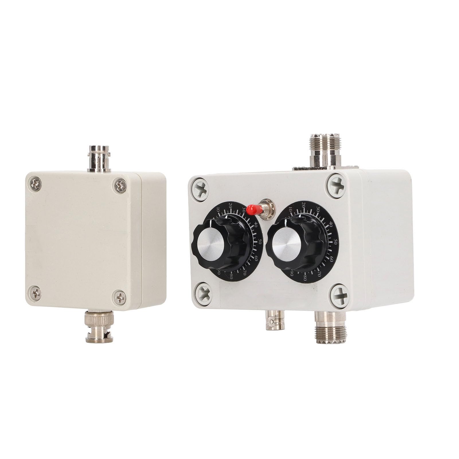 FTVOGUE Antena de Bucle Antena Receptora Ajustable de Dirección Portátil 5 a 30 MHz 76 a 108 MHz Bucle de QRP Antiinterferencias de Acero ABS para Uso en Interiores y Exteriores