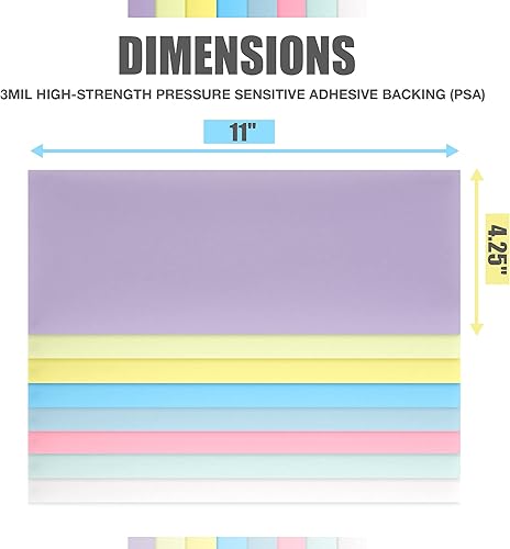 Miniatura 3 de Película de microacabado con PSA - Juego de 8 hojas de pulido de 4.25 x 11 pulgadas para sistema de afilado afilado aterrador - Óxido de aluminio AO