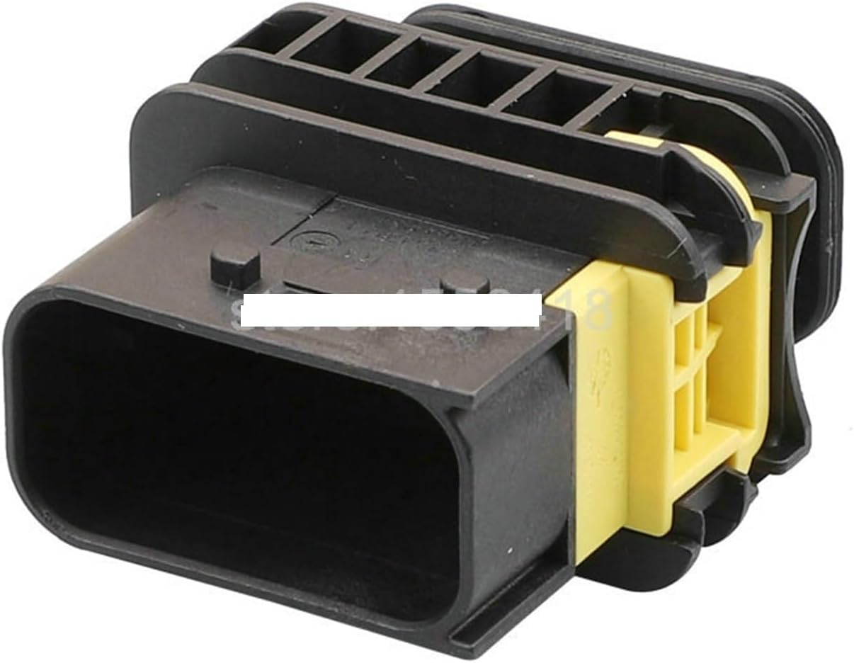 1-100 sets auto 12pin Car assembly cable housing plug 1564414-1 wiring harness connector 1-1564414-1 (Color : 5sets)