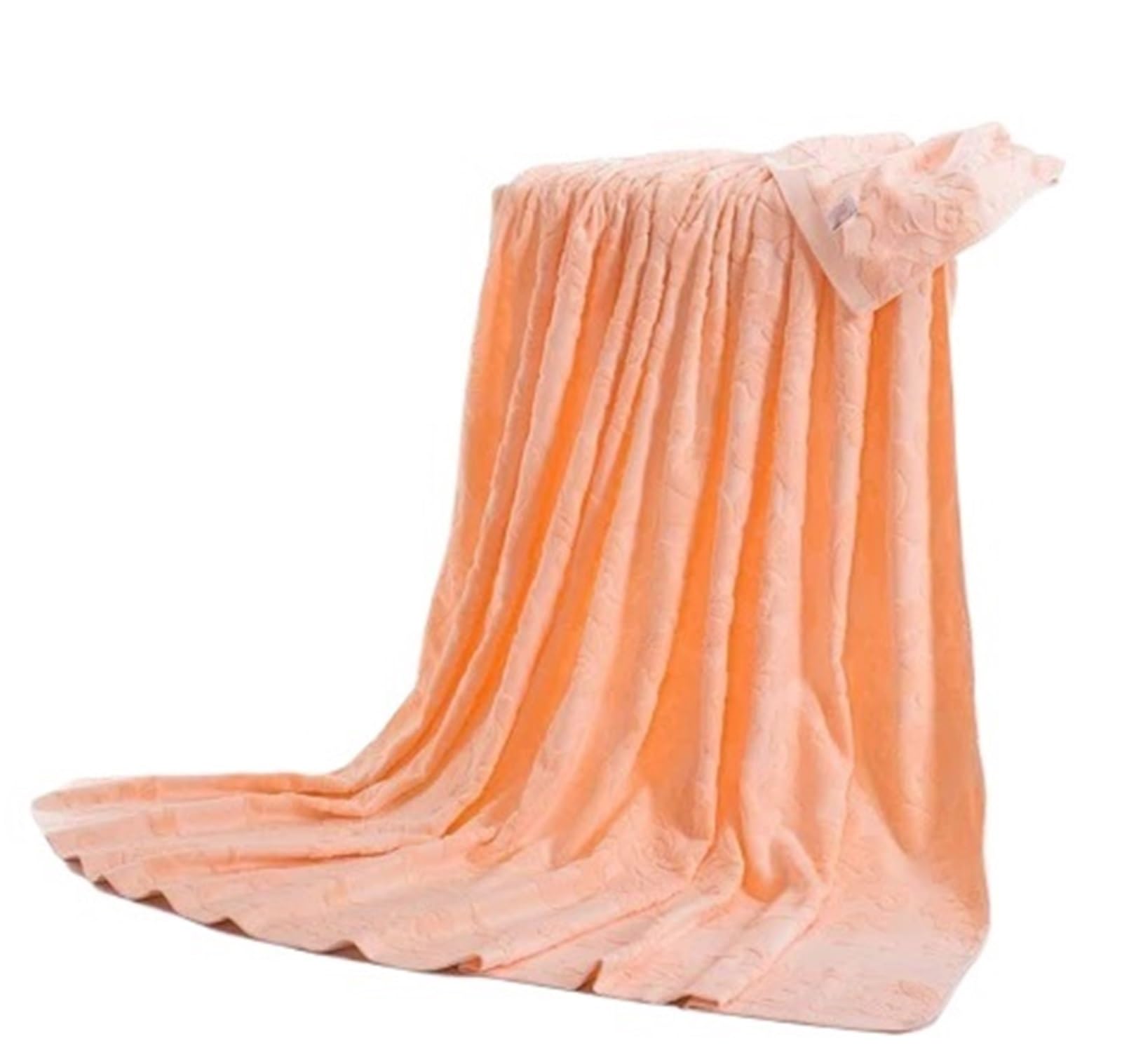 GSJNHY Cooling Blankets Thread Blanket Cotton Towel For Adults Kids Soft Breathable Bedspread Bedclothes Summer Throw Blankets On Sofa/Bed for summer(Orange,200X230CM)