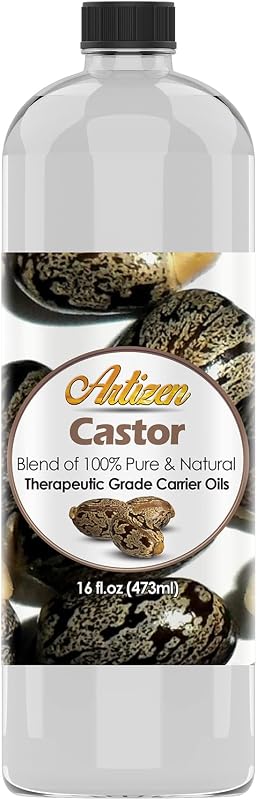 Artizen Óleo de Rícino Puro, 473 mL