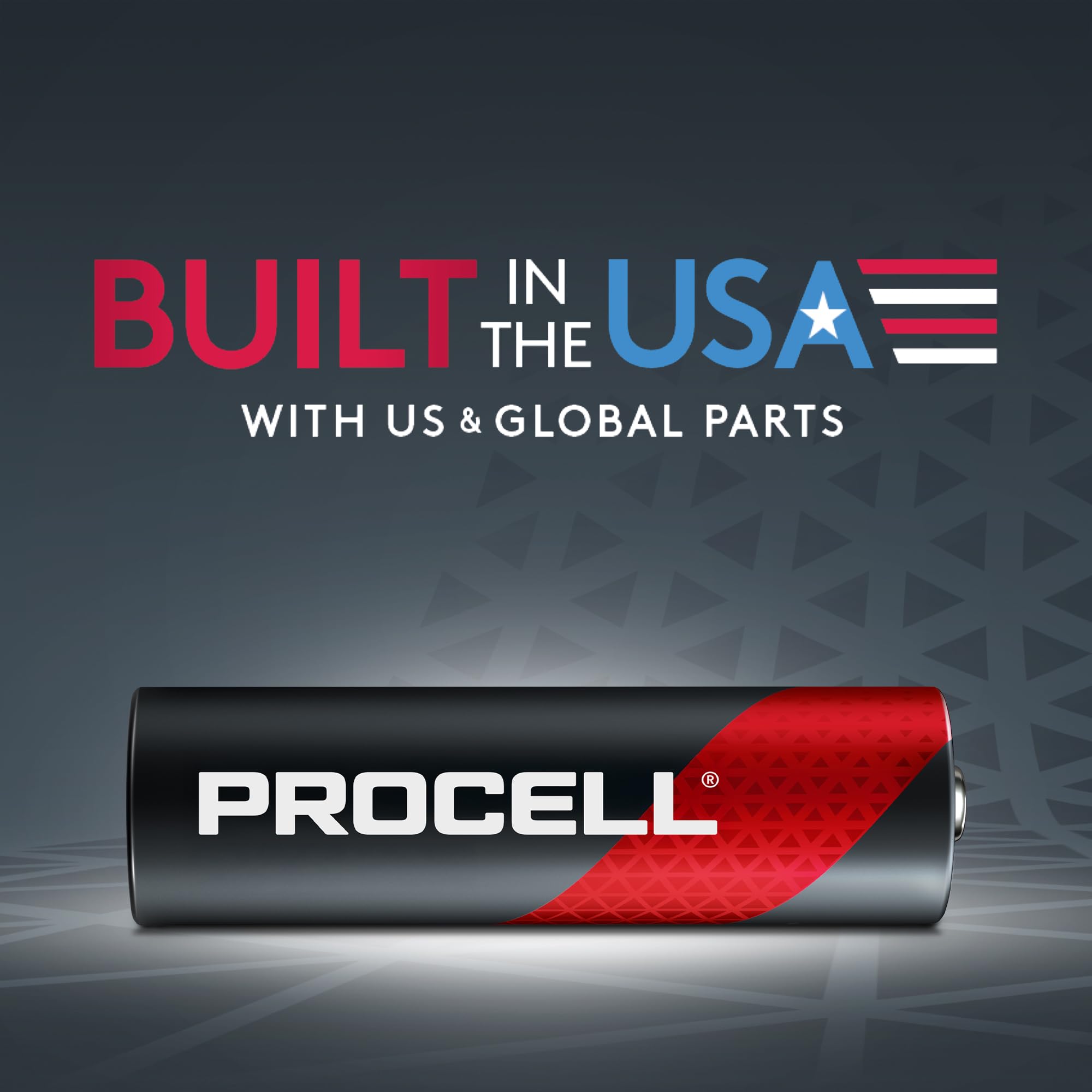 PROCELL Constant AAA langlebige Alkalibatterien (144 Stück), 10 Jahre Haltbarkeit, Großpackung für konsistente Moderate Entladung, professionelle Geräte