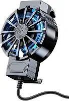 Radiador de celular, super energia eólica, luzes coloridas, radiador de resfriamento