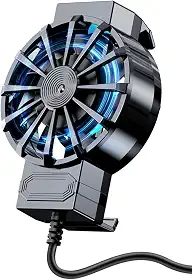 Radiador de celular, super energia eólica, luzes coloridas, radiador de resfriamento