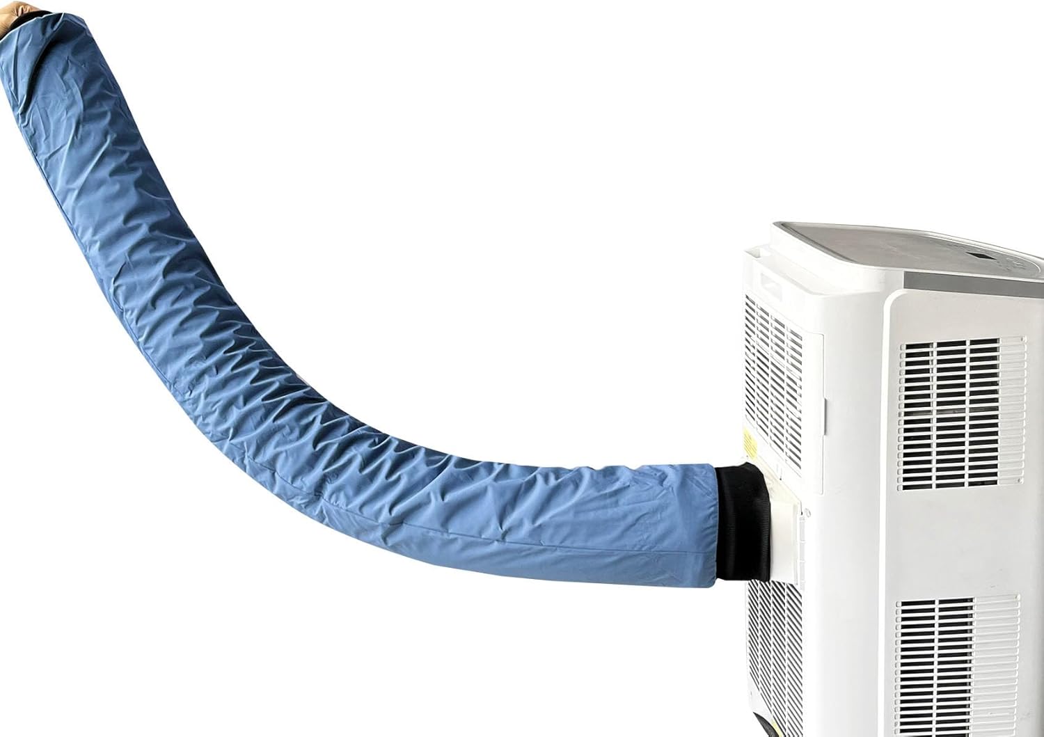 tBesme Insulated Hose Cover Portable A/C Hose Cover Wrap for Portable Air Conditioners, 60" Length (Denim Blue)