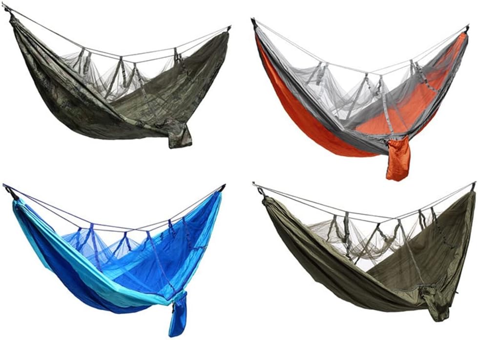 Camping Hammock Beach Swing Bed with Mosquito for Outdoors Backpacking Survival or Travel