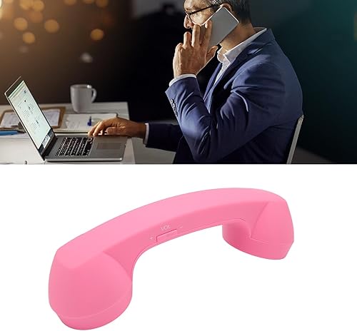 Miniatura 4 de Teléfono retro con Bluetooth, receptor de teléfono a prueba de radiación para teléfono celular con llamada cómoda, clásico vintage inalámbrico