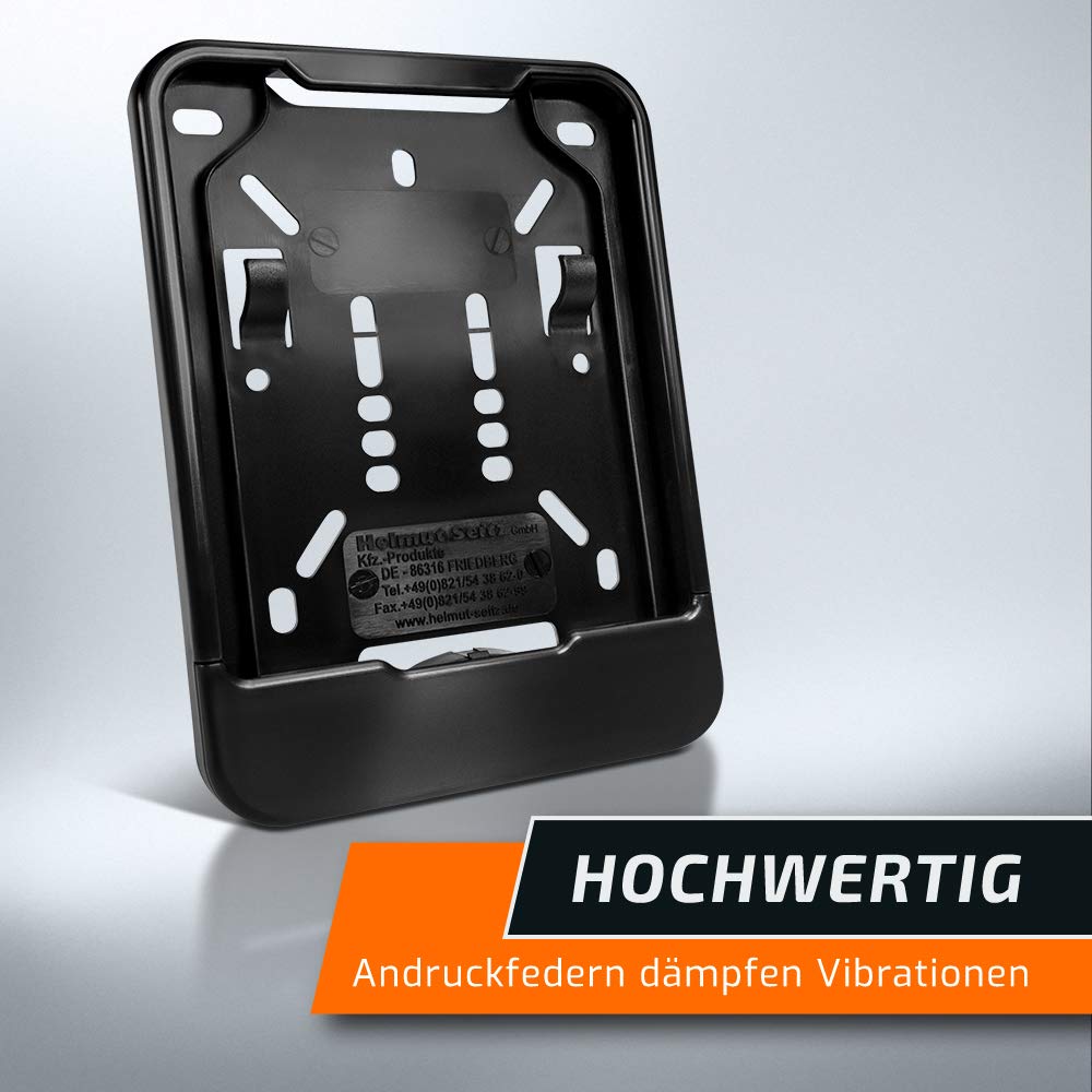 1x Kennzeichenhalter Für Versicherungskennzeichen 135 X 110 (für