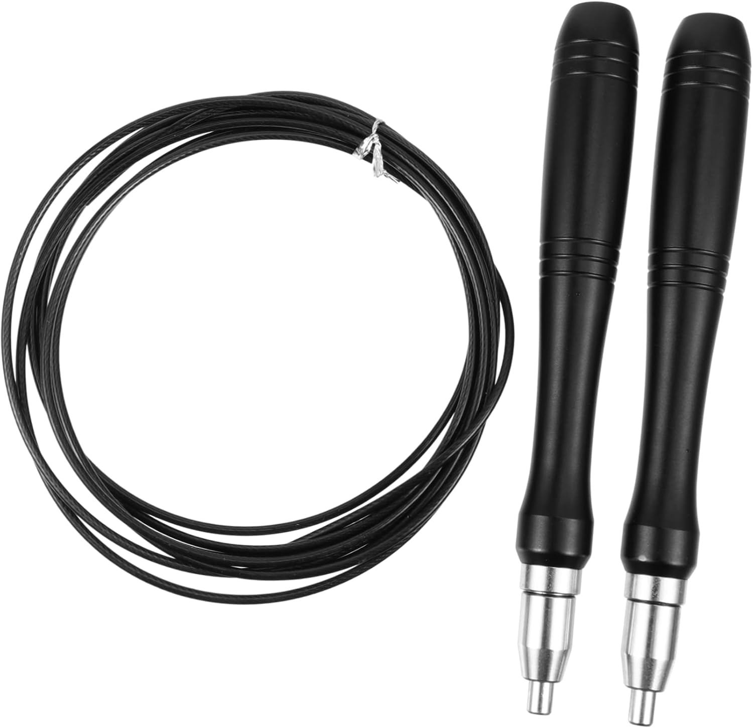 1Pc Adjustable Metal Skipping Rope for Fitness Ergonomic Non Slip Handles for All Heights Durable Design for Men and Women for Home and Gym Workouts