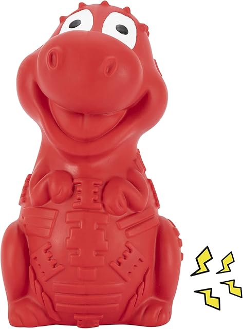Squeaky Dog Toys for Aggressive Chewers:Indestructible Durable Dog Chew Toys,Dog Teeth Cleaning Toys for Medium Large Breed Dogs