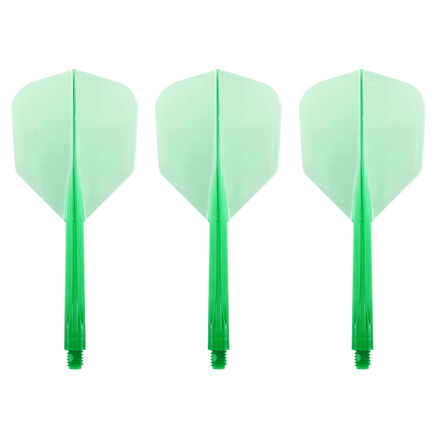 Condor Zero Stress Flight System | Small Size | Dart Flights | Multiple Sizes | Multiple Colours (Clear Green, Long)