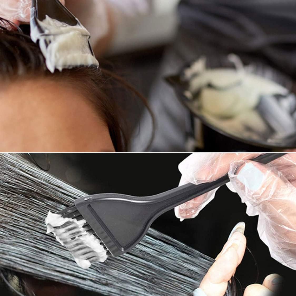 Hotaden Hair Dye Coloring Set Hair Dye Comb Brush with Mixing Bowl Hair Coloring Applicator Comb DIY Salon Tool. : Beauty & Personal Care
