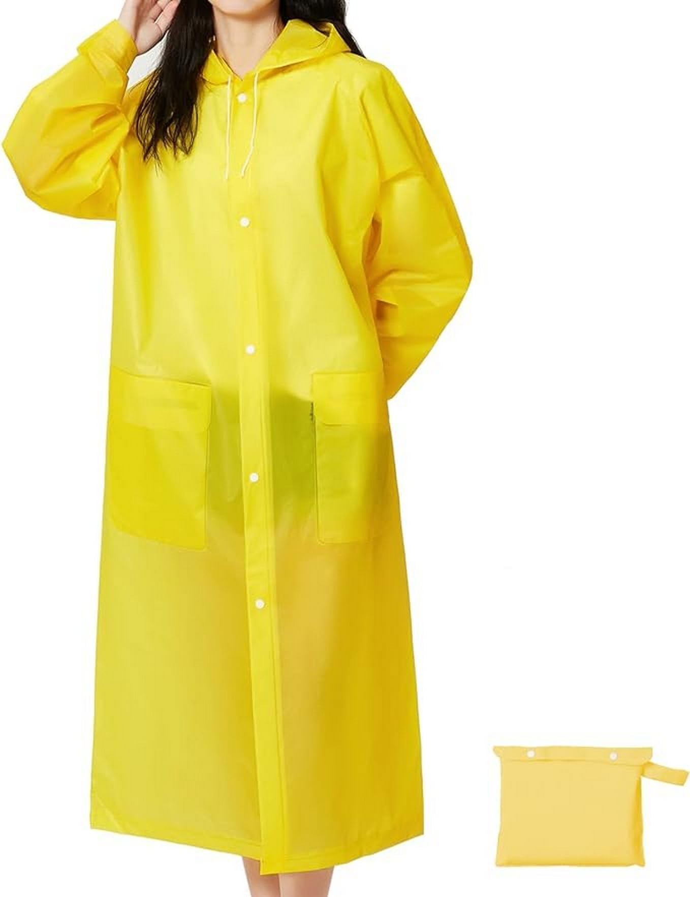 Casual Solid Women Raincoat (Eva_Yellow-f-W)-picture-16