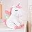 Lazada Unicorn Stuffed Animal Plush Toys Girls Gifts with Rainbow Wings White 12 Inches
