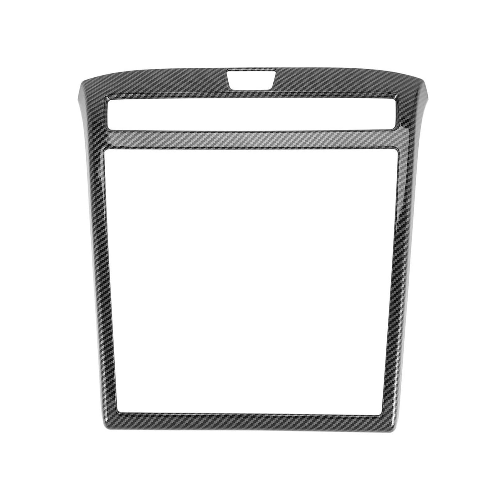 for Hyundai for Tucson L Nx4 2021 2022 ABS Carbon Fiber Car Navigation Frame Decoration Cover Trim Stickers HGMGFYCX