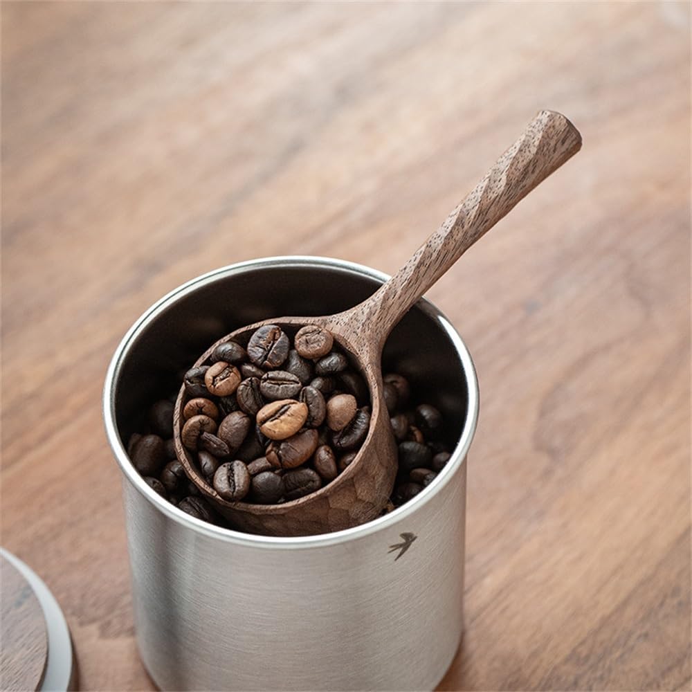Coffee Scoop Wooden Coffee Measuring SpoonWooden Flavoring SpoonCoffee Bean Scoop