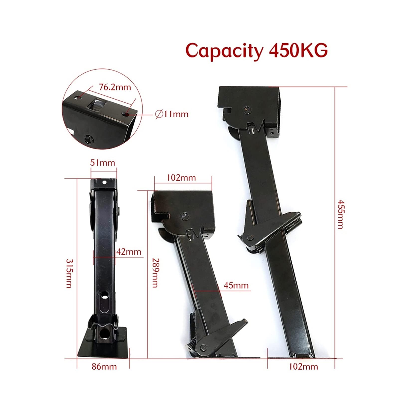 Podnośnik do Przyczep, Przyczepa motocyklowa Cargo Camper Stabilizator Gniazda Rv. Corner Steady Caravan Części Akcesoria