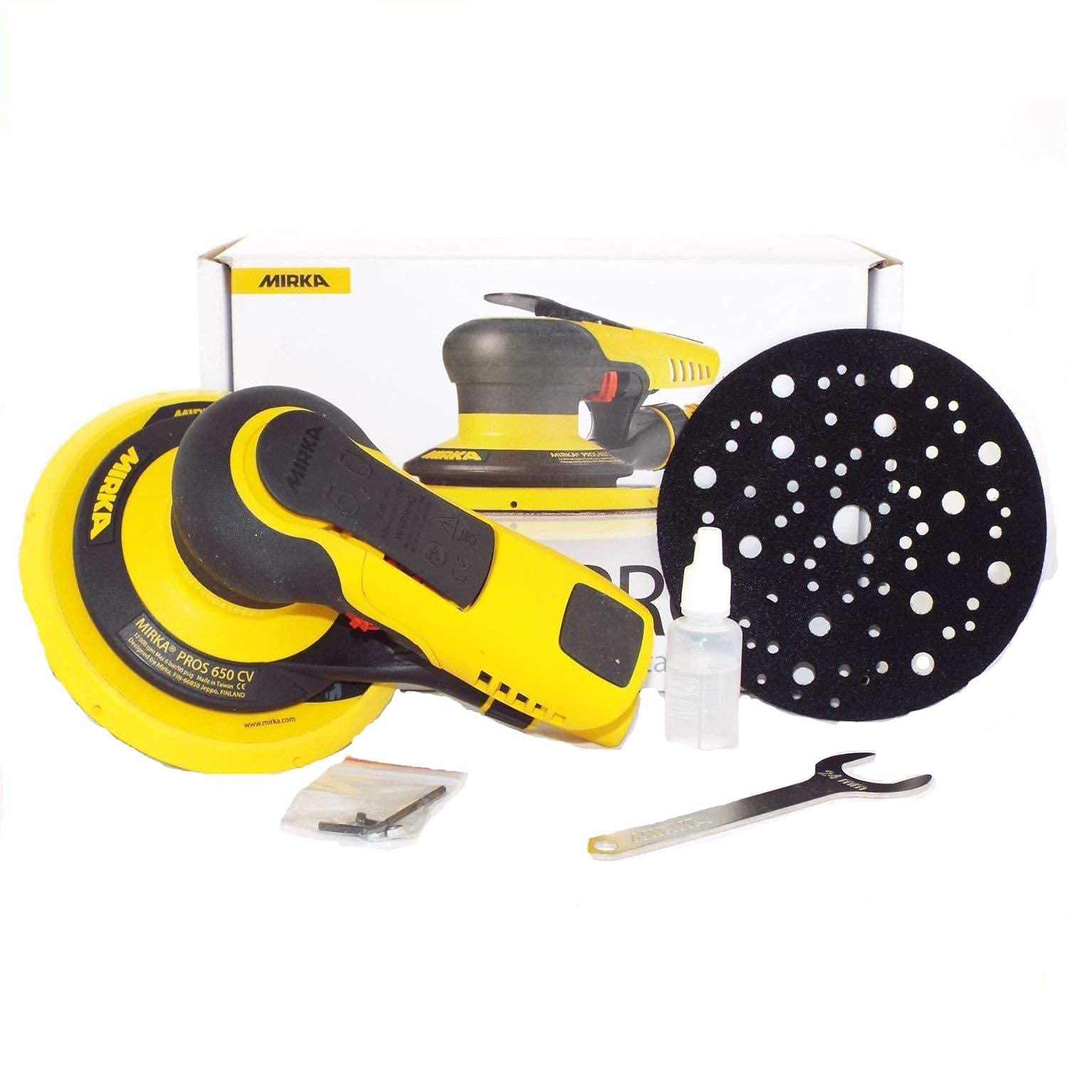 Mirka PROS 650CV 8995650111 150mm 6" Central Vacuum 12,000rpm 5mm