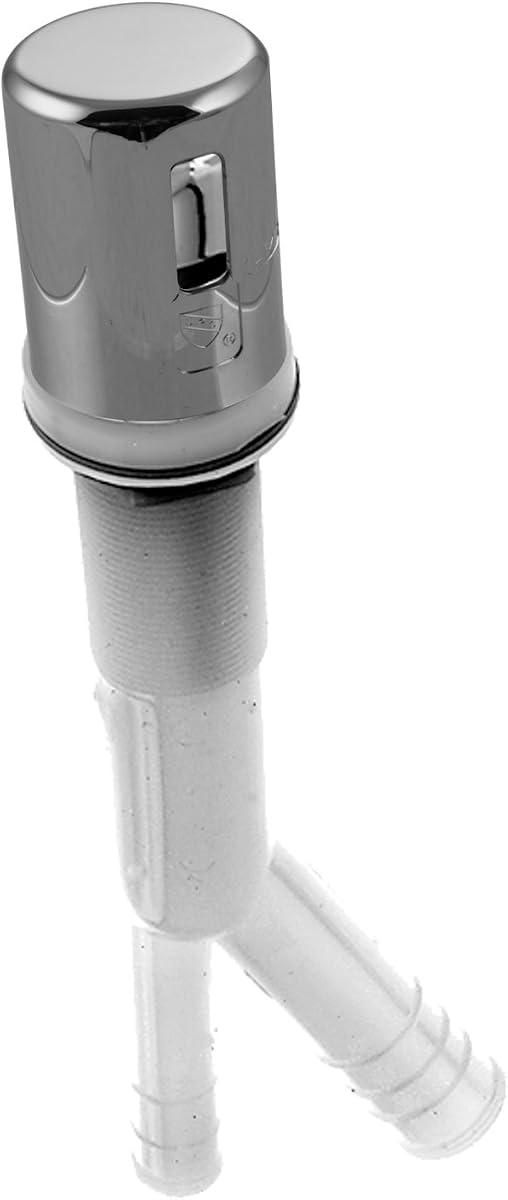 Westbrass Plastic Air Gap, 2 Pack, Polished Chrome, D200P-CP-PK