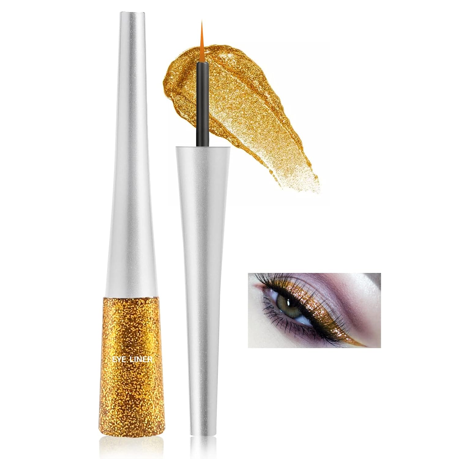 Boobeen Colorful Glitter Eyeliner Liquid Shimmer Eyeliner