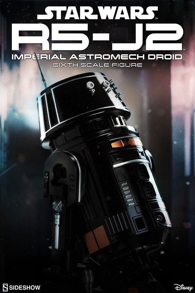 スターウォーズ 　R5-J2　帝国軍ドロイド　1/6スケール　SIDE SHOW Star Wars R5-J2 Imperial Astromech Droid Sixth Scale Figure