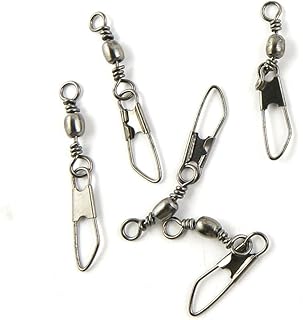 270 Pcs Fishing Swivel Sea Terminal Tackle Clip Connector Solid Coastlock Bulk Lots 09901 Snap Rolling Test 20kg Cross Lock