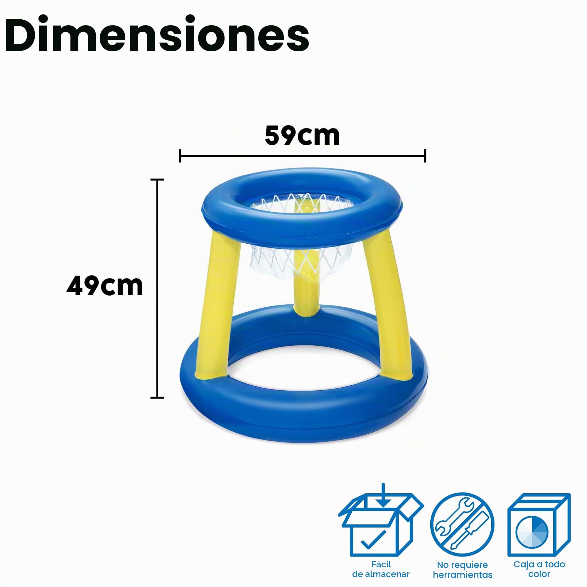 Bestway® Φ24/Φ61cm Splash 'N' Hoop Water Game