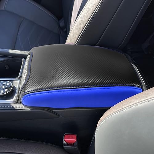 SXCY Compatible con consola Pathfinder 2022 funda para reposabrazos apta para Nissan Pathfinder 2022 funda de cuero para consola Pathfinder 2023