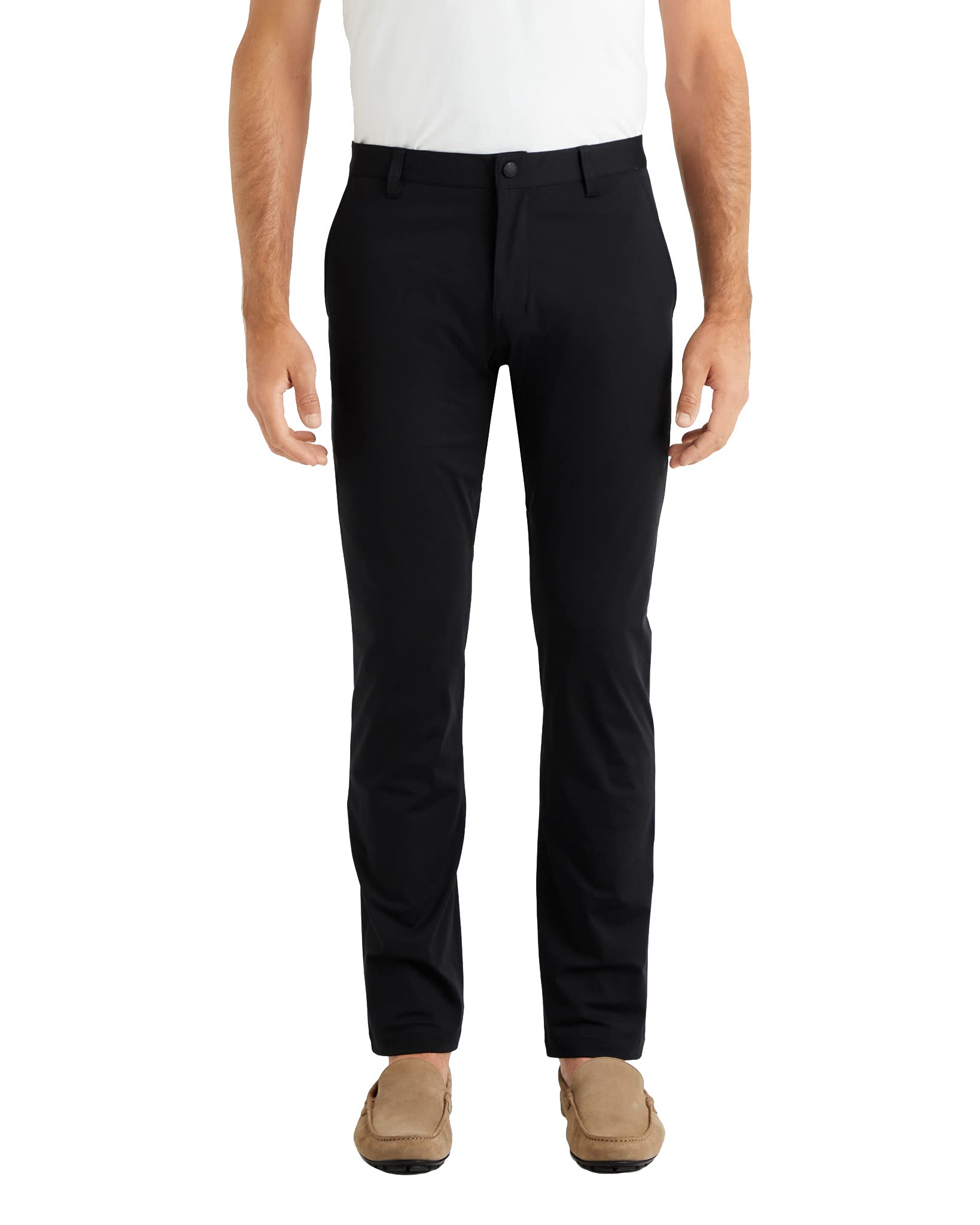 Rhone Commuter Mens Pants Classic-Fit Mens Dress Pants All-Day Comfort Stretch Fabric Work Pants for Men Relaxed-Straight Leg