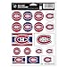 Montreal Canadiens Official NHL 5 inch x 7 inch Sticker Sheet by Wincraft