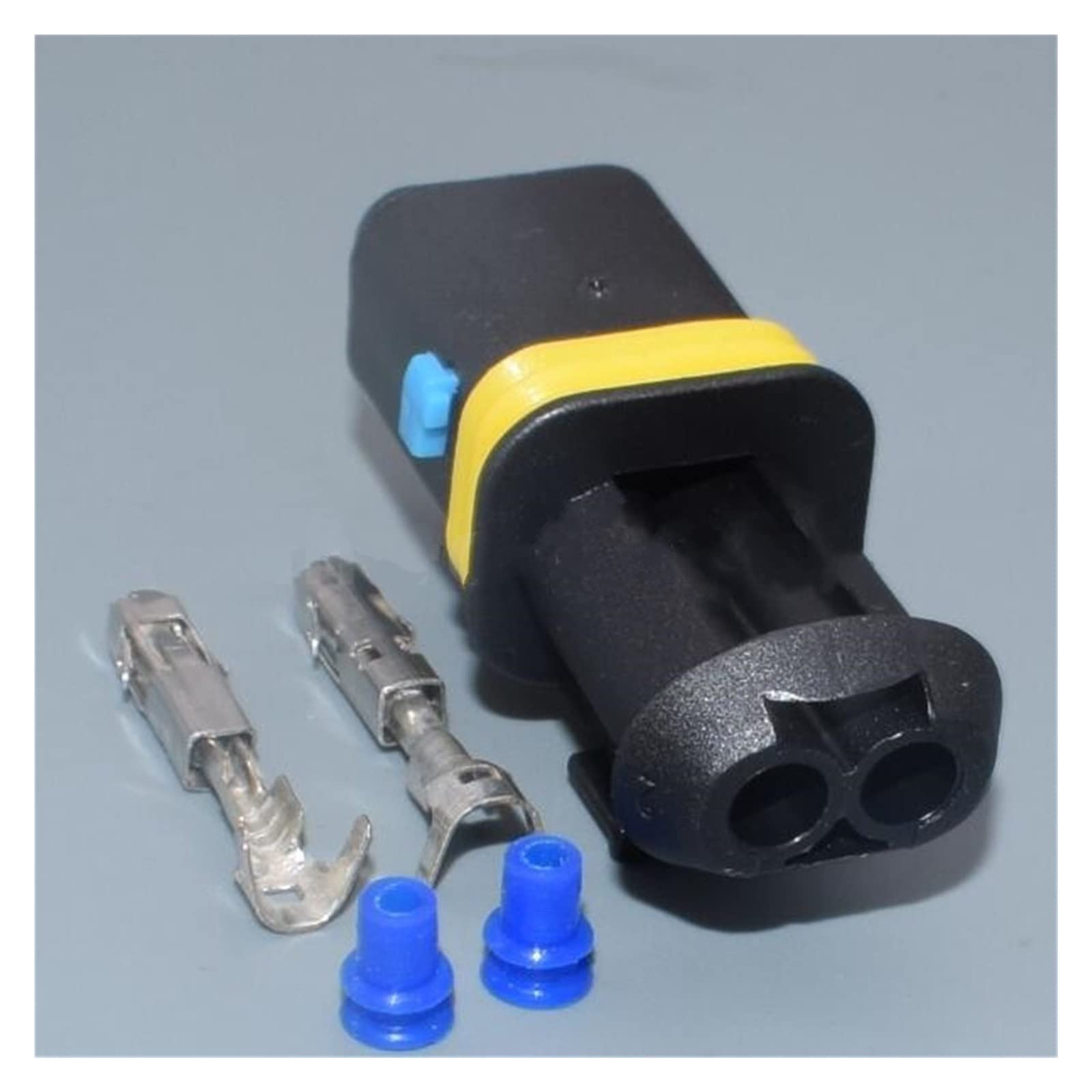 Amazon | 1 セット 2pin 18286 000 002 メス電気自動車コネクタ