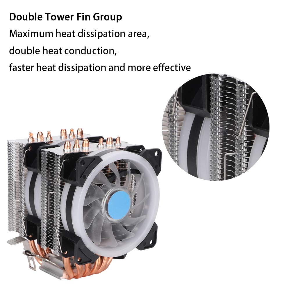 Amazon | CPUラジエーター CPUファン 12V 3Pin 135mm 1800RPM 18dBA