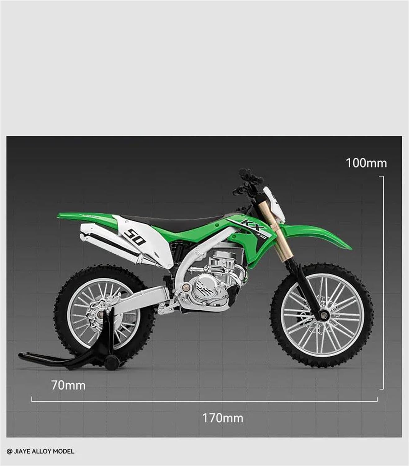 Collection 1/12 Motorcycle Model Diecasts Portable Racing Finger Motobike Simulation Collection Toys for KX450