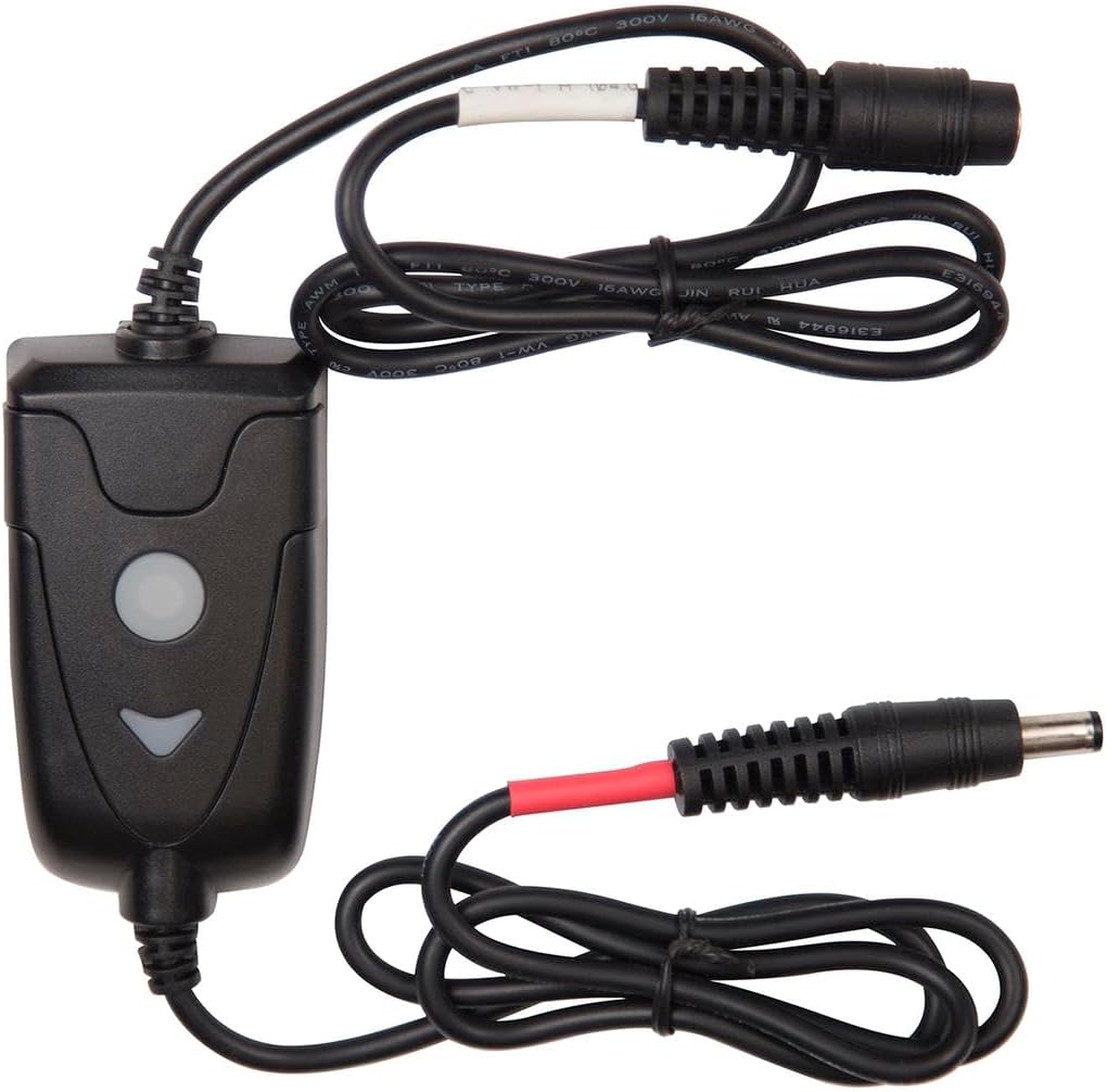 Gerbing Single 12V Temp Controller - Portable Temperature Controller for 12V Heated Clothing - Black