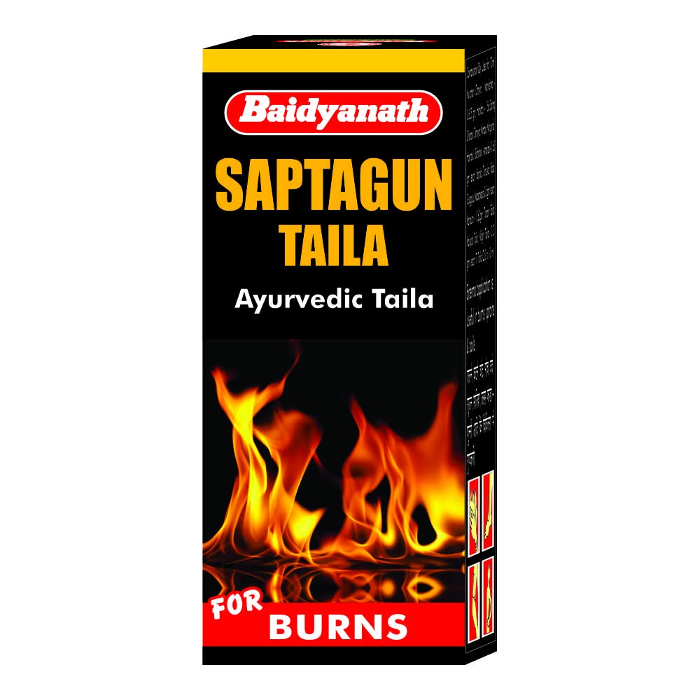 Baidyanath Saptgun Taila | Useful in Burns, Sprain, Boils and Joint Pain - 50 ml (B09MYVY7V5) Amazon Price History, Amazon Price Tracker