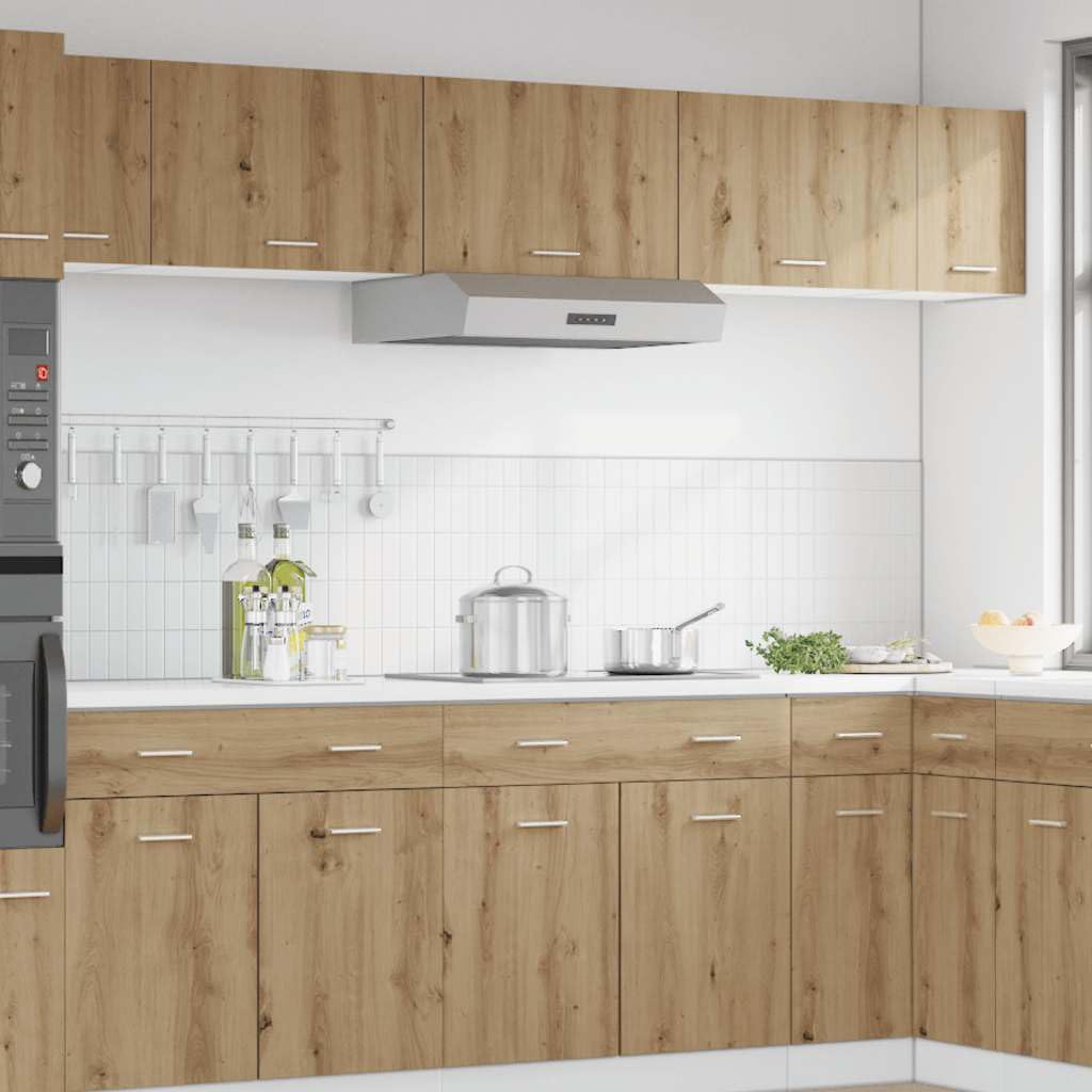 vidaXL Armoire Suspendue Lyon Chêne Artisanal 60 x 31 x 40 cm Bois d'ingénierie
