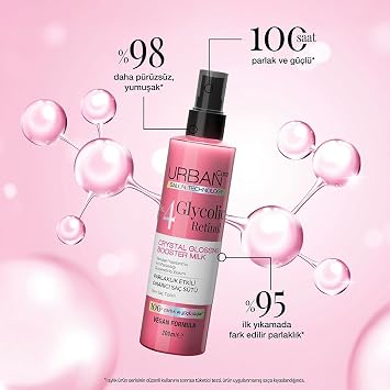 URBAN Care Glycolic Retinol Parlaklık Etkili Onarıcı Saç Bakım Sütü-200ml-Gloss