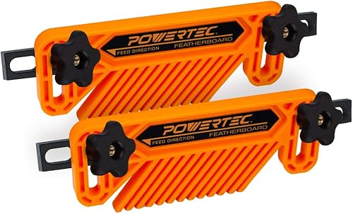 POWERTEC 71553 Router FenceRouter Table Featherboard 2 Pack