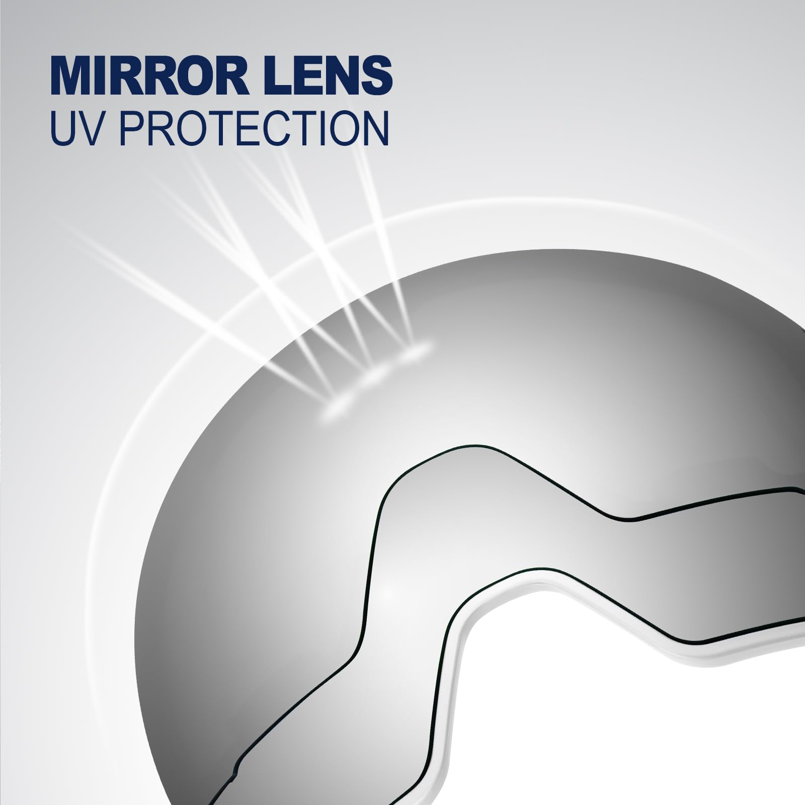 Odoland Set di Maschere da Sci con Lenti Rimovibili, Lenti Intercambiabili Magnetico Anti-Fog e Protezione UV, Occhiali da Sci per Adulti e Adolescenti, Compatibile con Casco